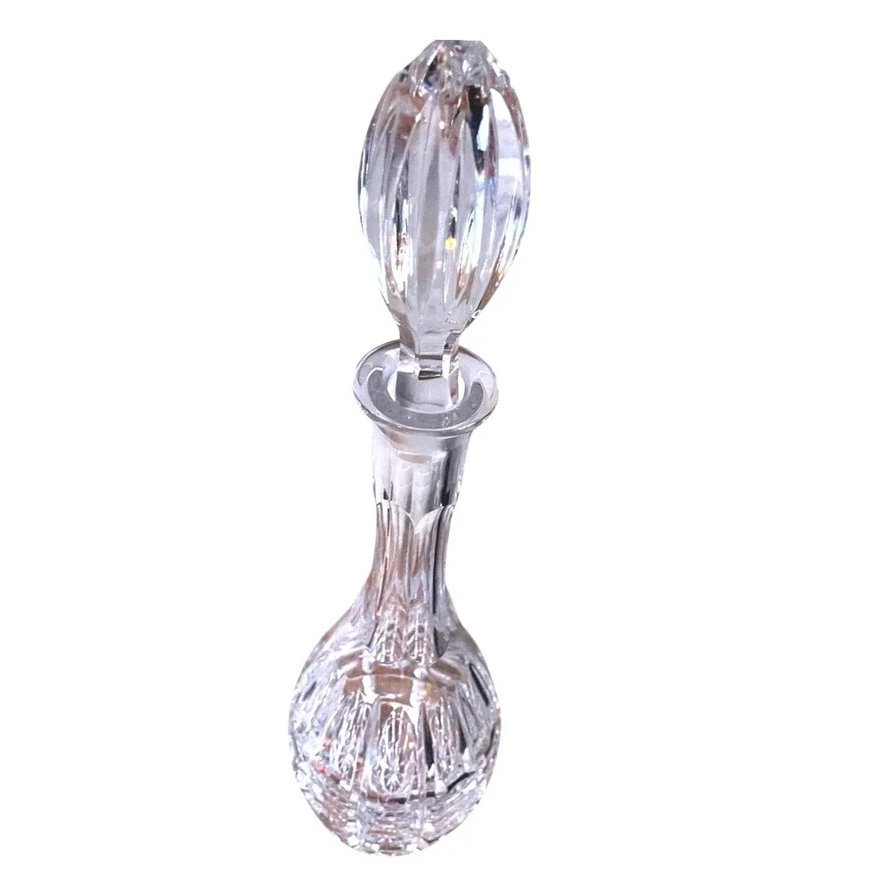 ⁠Vintage Lausitzer Bleikristall Lead Crystal Wine Decanter GDR Cut Glass 15